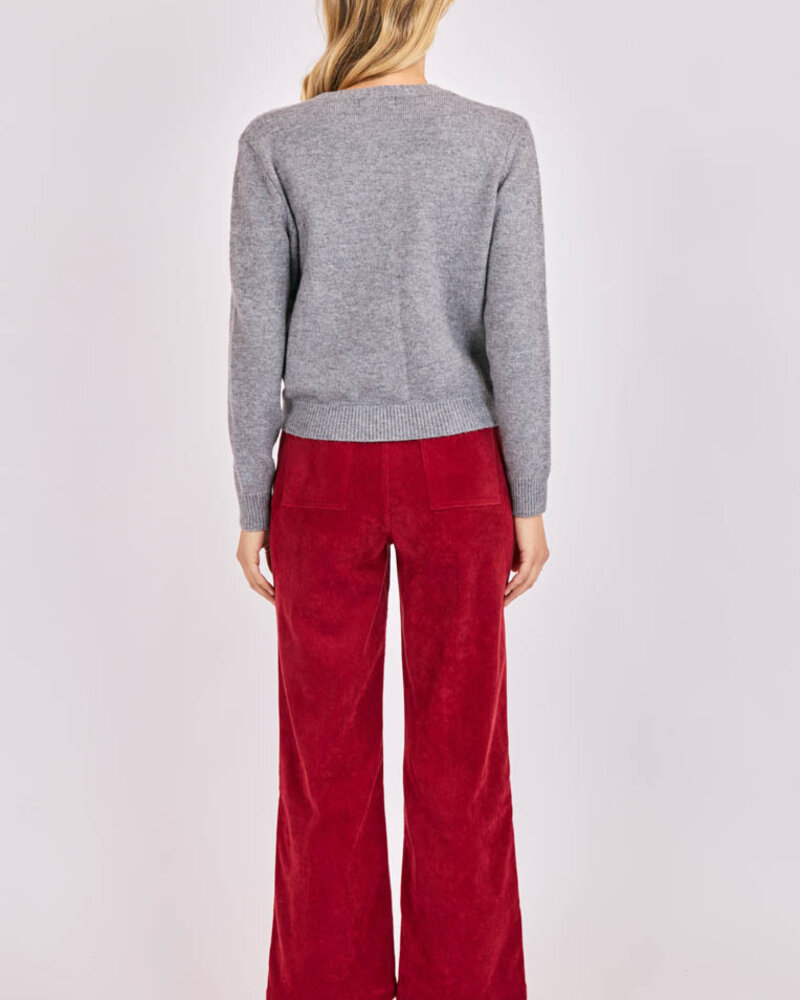 Leighton Heart Button Cardi