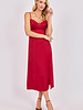 Romy Satin Midi Dress