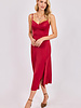 Romy Satin Midi Dress