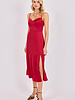 Romy Satin Midi Dress