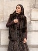 Genevieve Faux Fur Vest | Chocolate