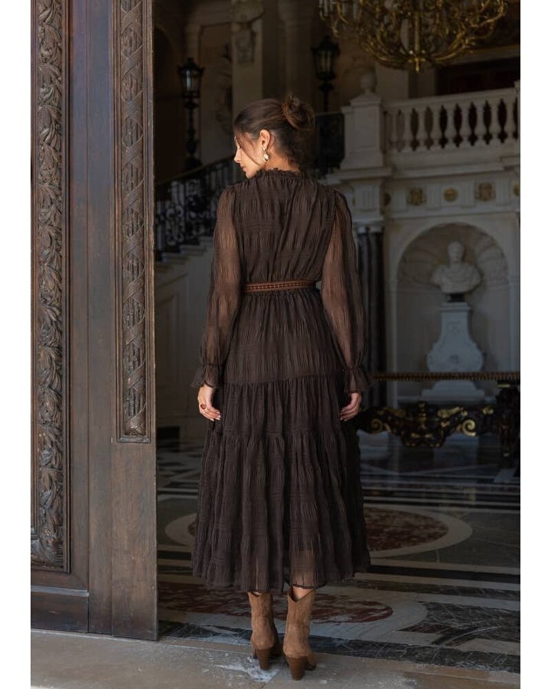 Jeanne Ruched Maxi Dress
