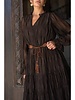 Jeanne Ruched Maxi Dress
