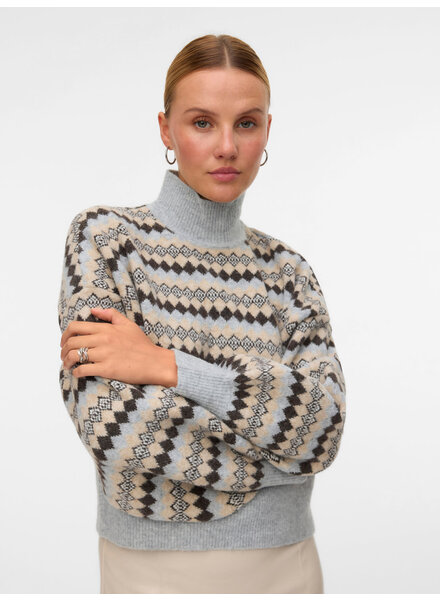 Vero Moda Gaiva Pullover | Grey