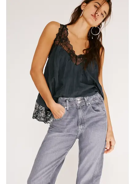 Free People Lacey Essential Tunic | Black