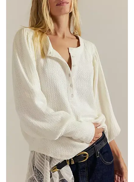Free People Quinn Knit Thermal | Ivory
