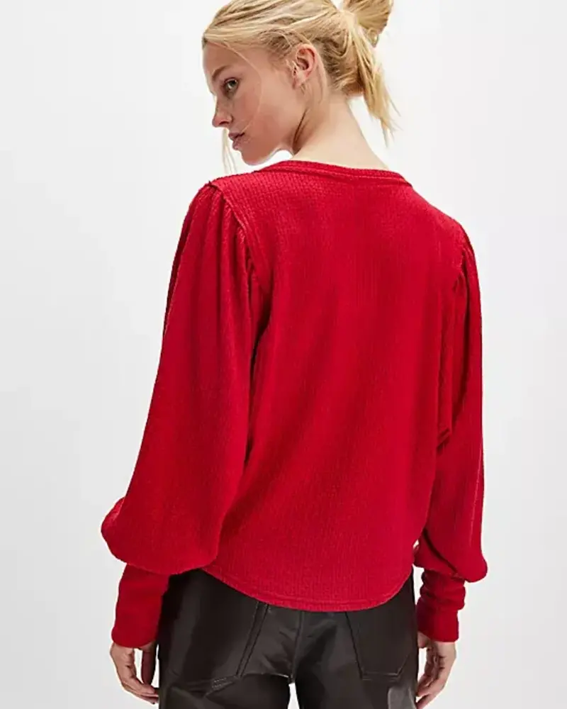 Free People Quinn Knit Thermal | Salsa