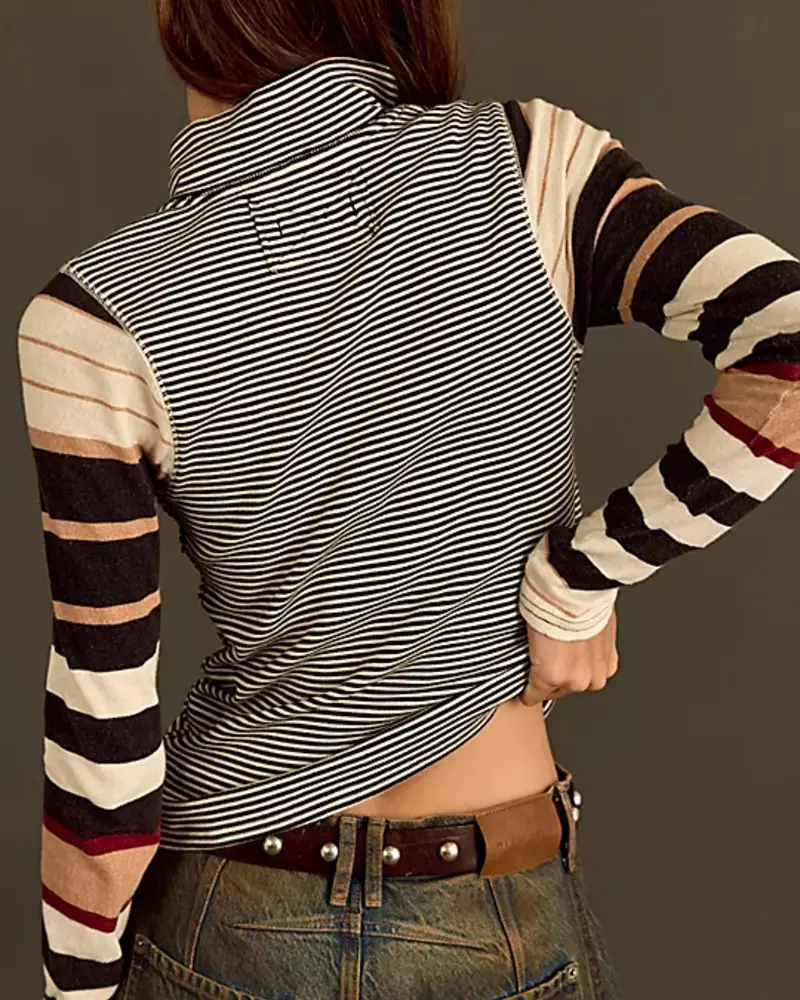 Free People Avery Zip Up | Black
