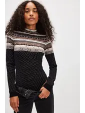 Free People Winter Warmer Bodysuit | Black