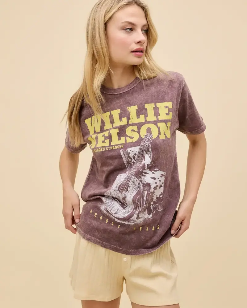 Willie Nelson Red Headed Stranger Weekend Tee