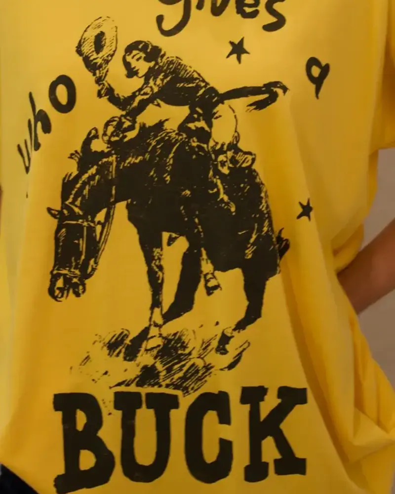 Who Gives a Buck Merch Tee