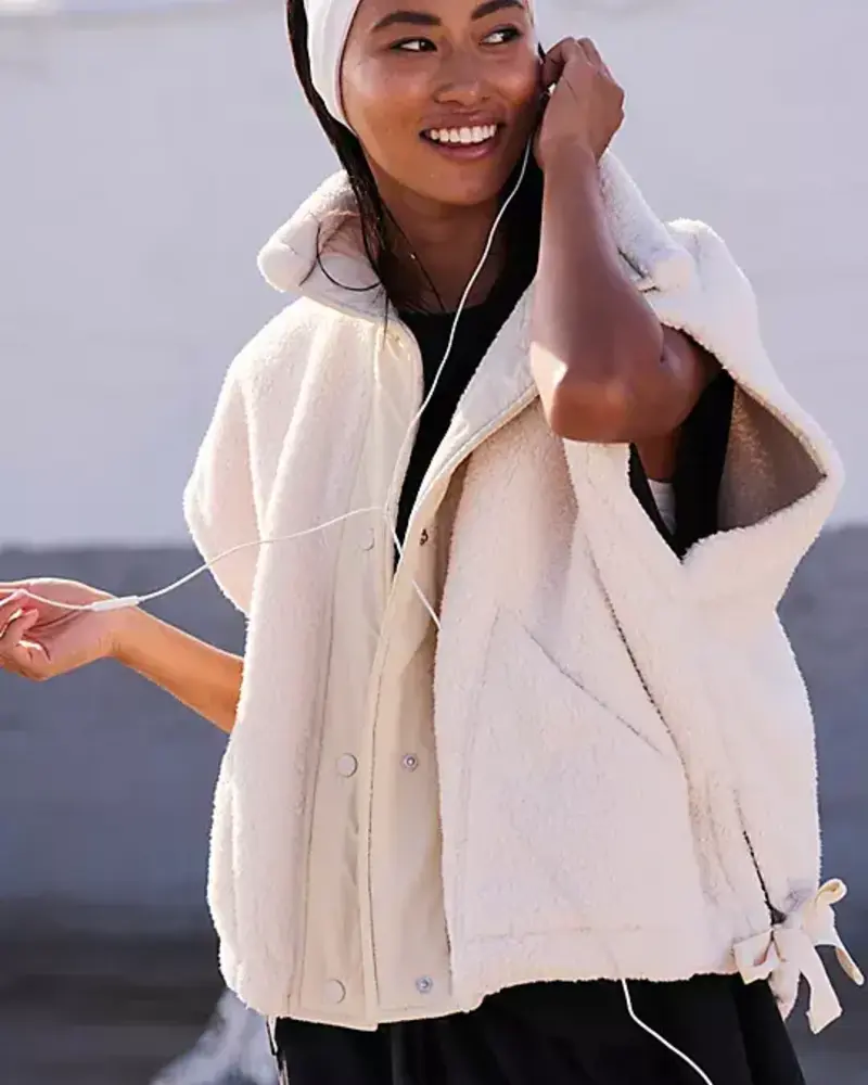 Free People Scout It Out Fleece Vest | Birch