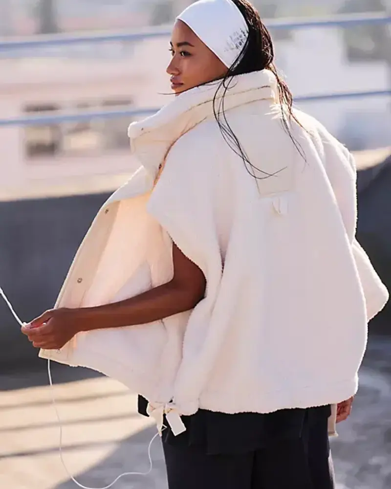 Free People Scout It Out Fleece Vest | Birch