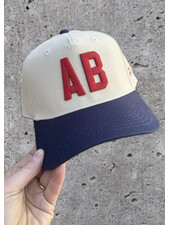 AB Two Toned Hat | Red Blue
