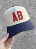 AB Two Toned Hat | Red Blue