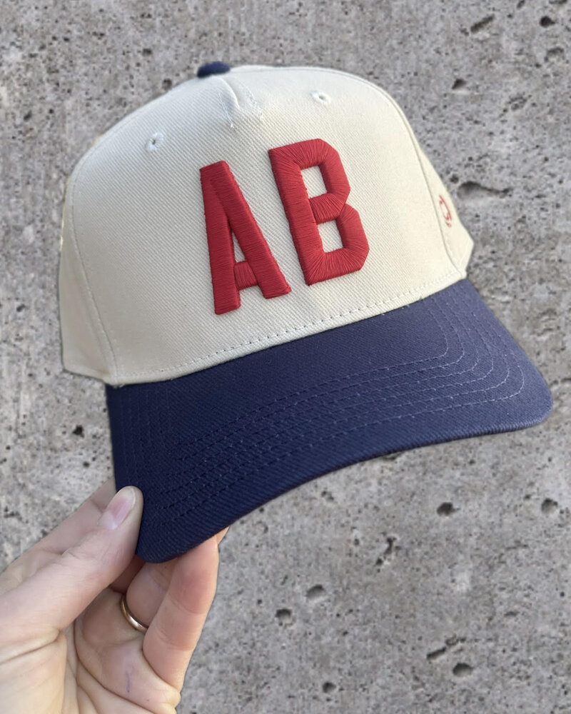 AB Two Toned Hat | Red Blue