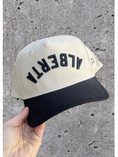 Alberta Two Toned Hat | Black