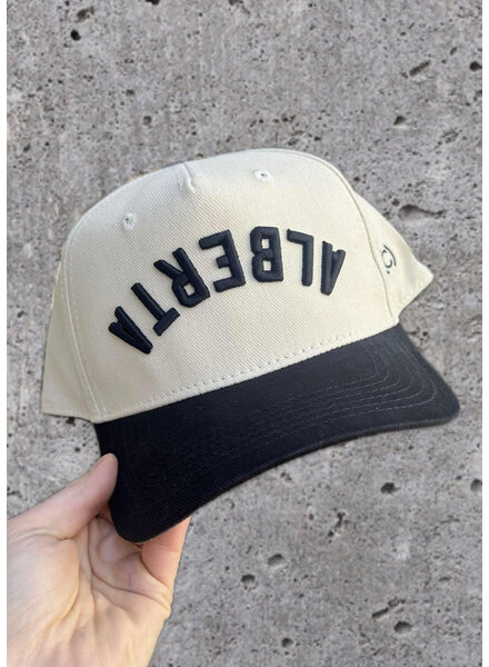 Alberta Two Toned Hat | Black