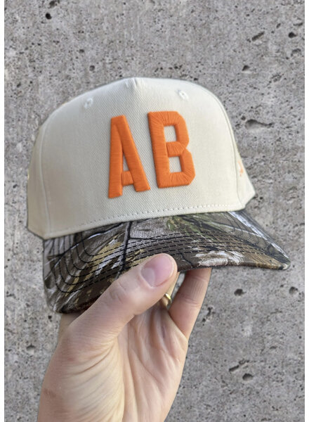 AB Two Toned Hat | Camo Orange