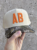 AB Two Toned Hat | Camo Orange