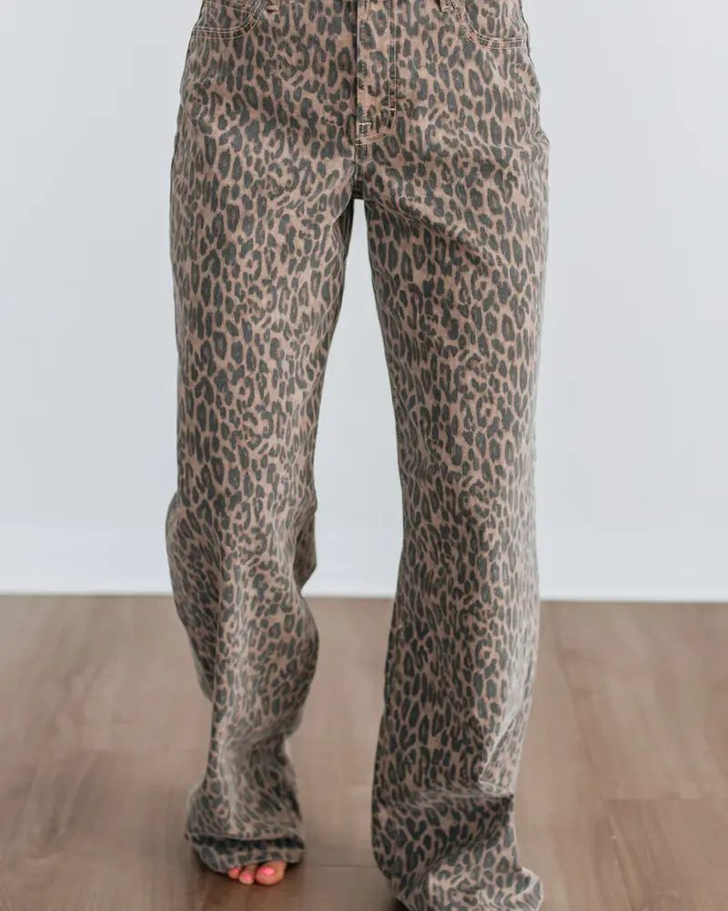 Alyx Cheetah Low Slung Jean