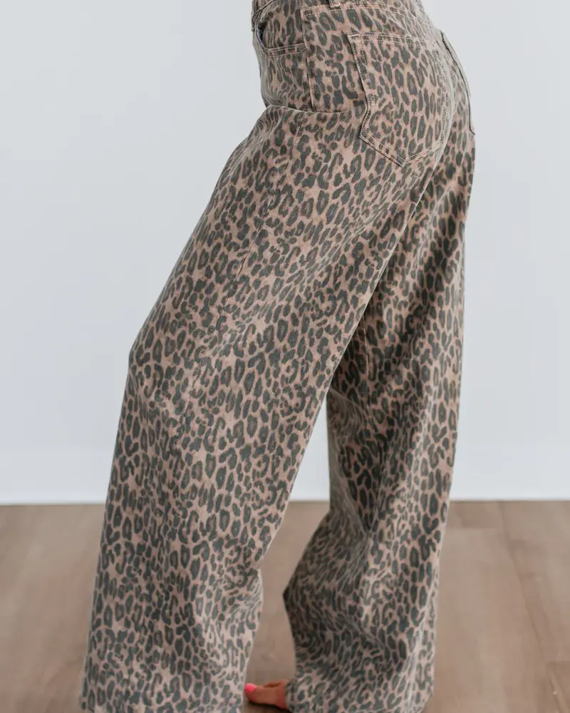 Alyx Cheetah Low Slung Jean