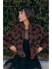 Free People Madisyn Mocha Jacket