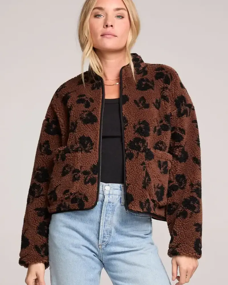 Free People Madisyn Mocha Jacket