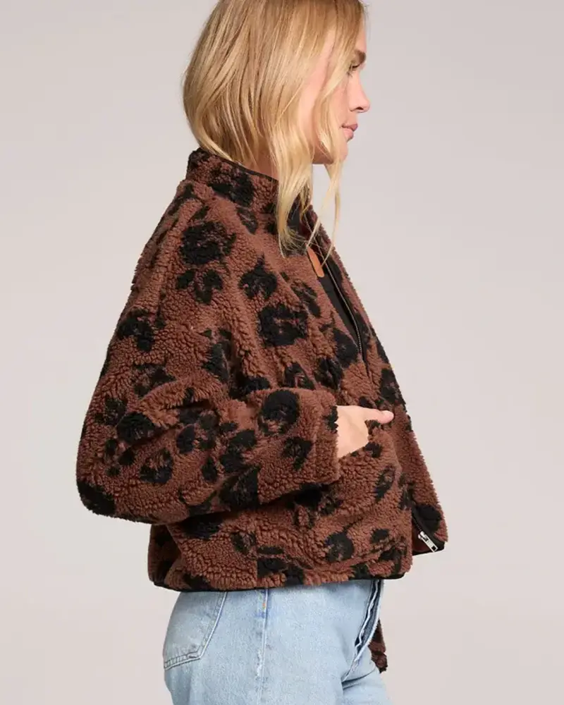 Free People Madisyn Mocha Jacket