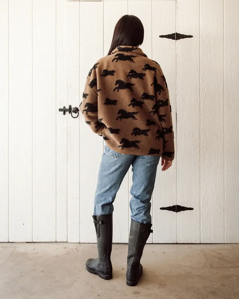 Horse Sherpa Jacket