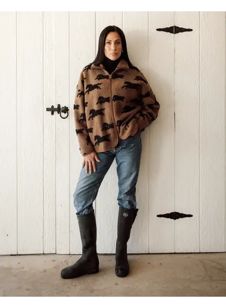 Horse Sherpa Jacket