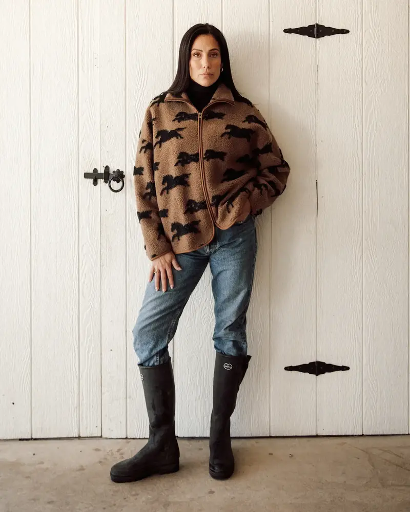 Horse Sherpa Jacket