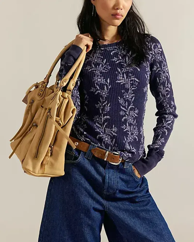 Free People Pretty Little Thermal | Blue