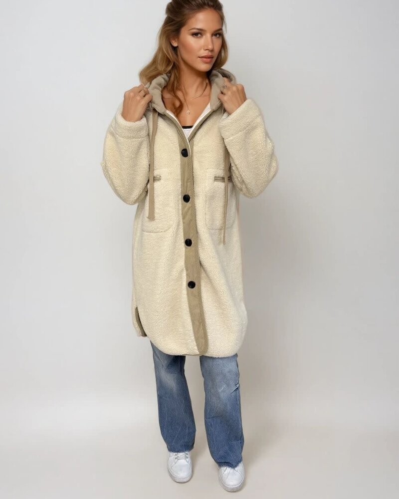 Nova 3/4 Hooded Coat
