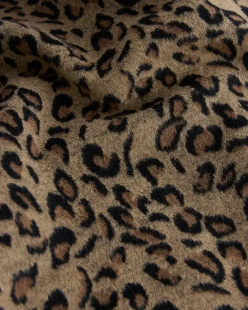 Z Supply Lennon Leopard Coat