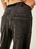 Free People Moxie Pull-On Barrel Jeans | Nighthawk