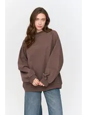 Nancie Oversized Sweater | Taupe