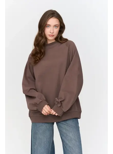 Nancie Oversized Sweater | Taupe