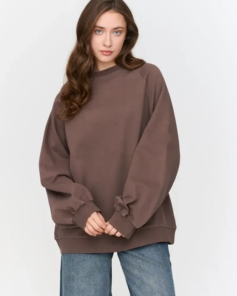 Nancie Oversized Sweater | Taupe