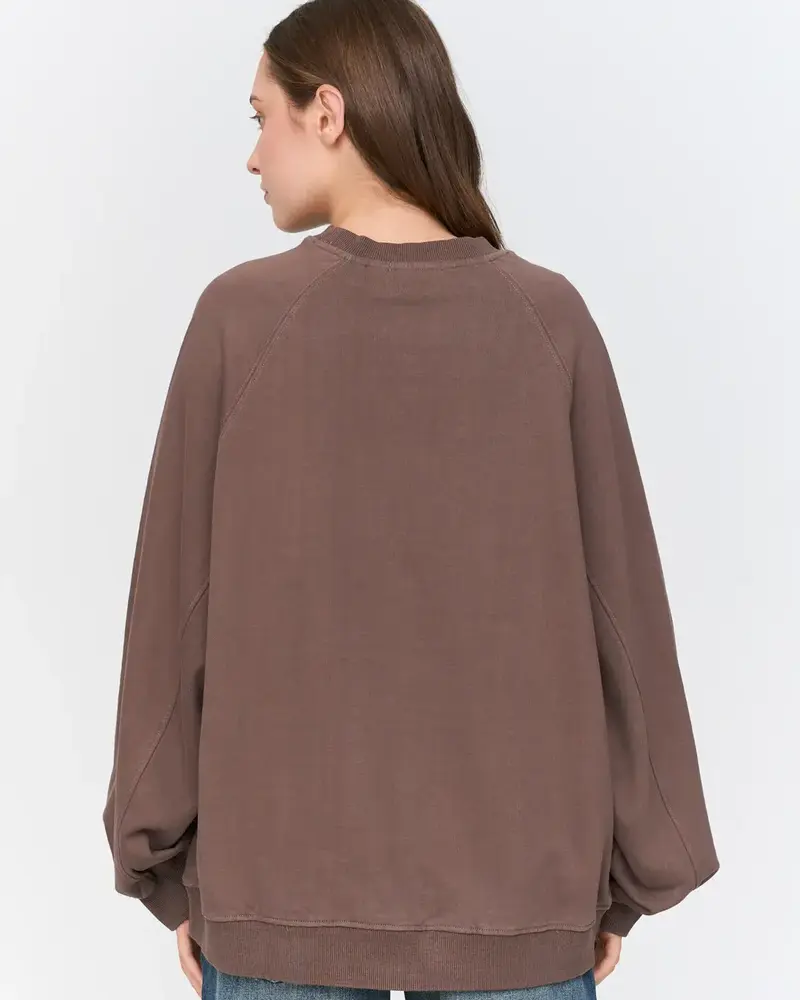 Nancie Oversized Sweater | Taupe