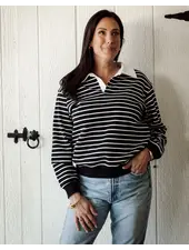 Striped Rugby Sweater