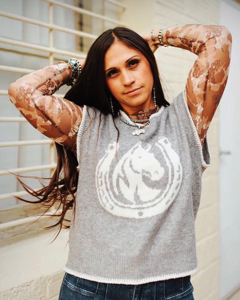 Horseshoe Sweater Vest