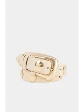 Bailey Belt | Bone Gold