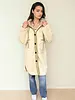 Nova 3/4 Hooded Coat