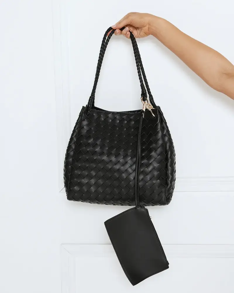 Leni Shoulder Bag | Black