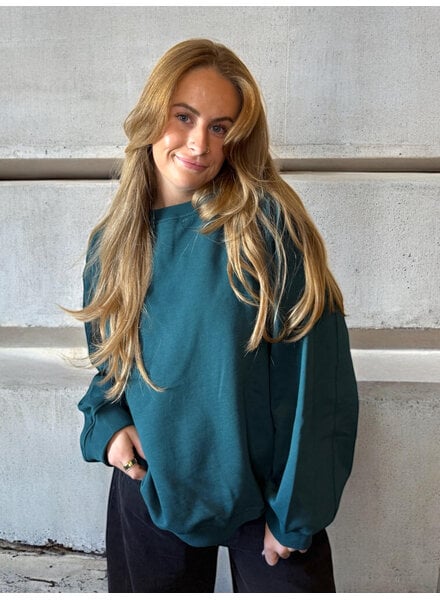Nancie Oversized Sweater | Green