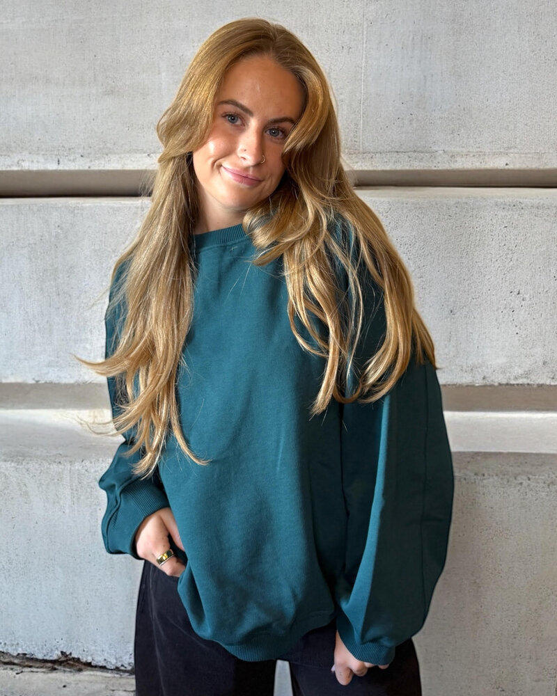 Nancie Oversized Sweater | Green