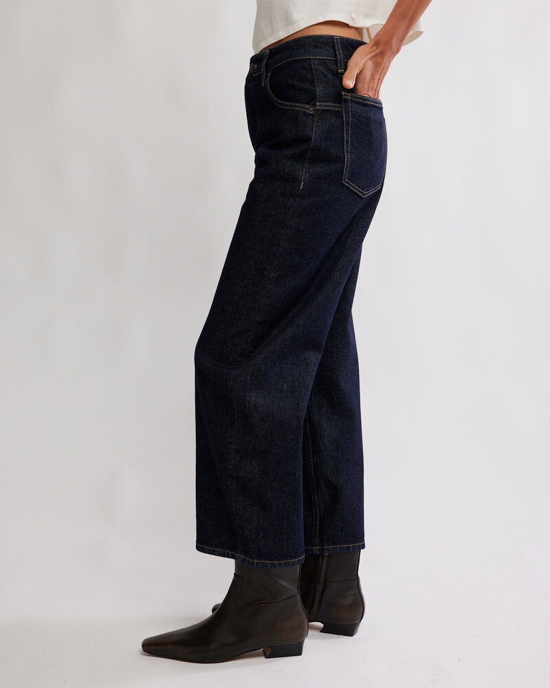 Free People Deep Trance Dropped Boyfriend Jeans | Rinse