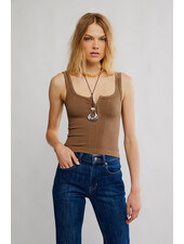 Free People Simply Soft Cami | Teak