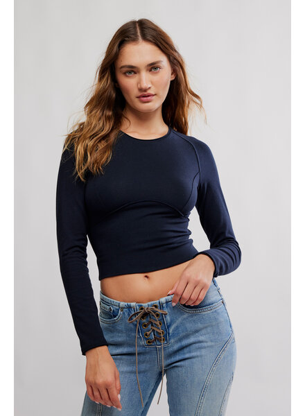 Free People Protagonist Long Sleeve | Black